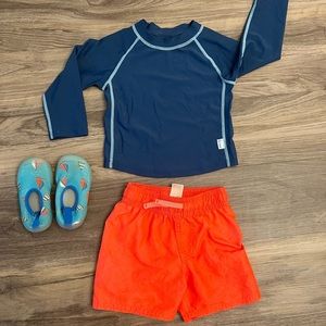 Boys swim set!